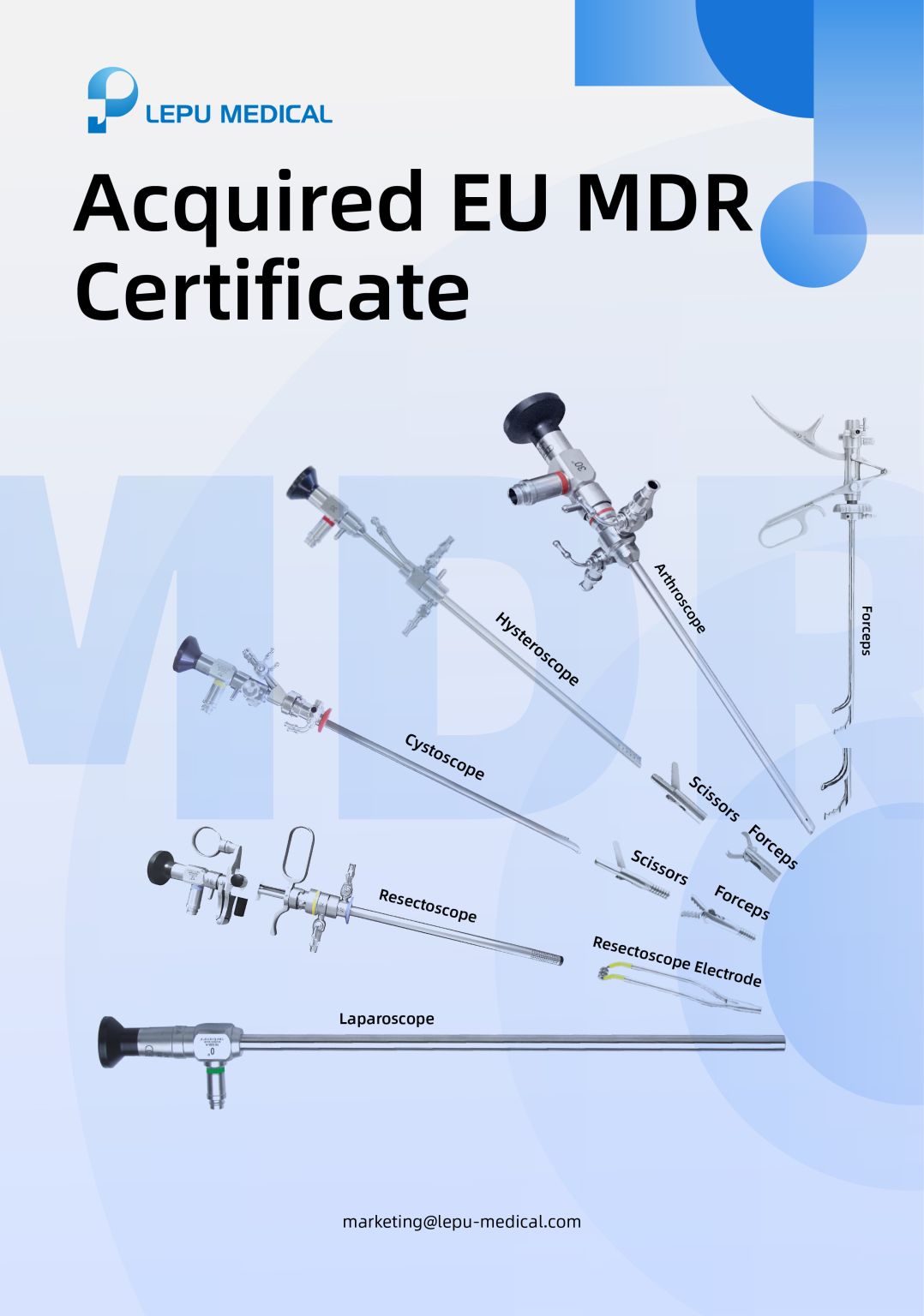 Lepu Shenda Endoscopy Achieves CE MDR Certification for 8 Core Products