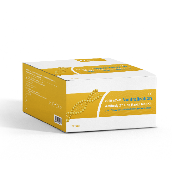 2019-nCoV Neutralization Antibody 2nd Gen Rapid Test Kit (Colloidal Gold Immunochromatography)